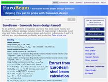 Tablet Screenshot of eurobeam.co.uk